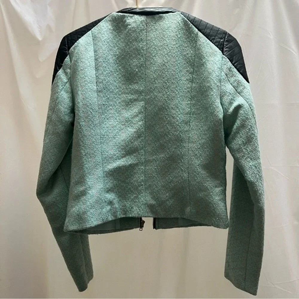 Noisy May‎ Teal and Black Jacket Size Small - Picture 9 of 10
